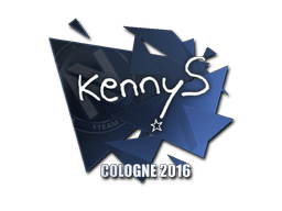 Samolepka (kennyS ESL Cologne 2016)