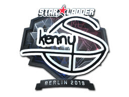 Klistermærke (kennyS folie Berlin 2019)