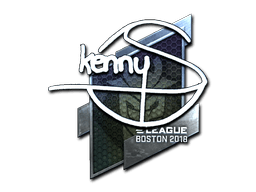 Klistermærke (kennyS folie Boston 2018)