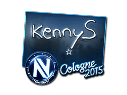 Klistermærke (kennyS folie Cologne 2015)