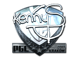Klistermærke (kennyS folie Krakow 2017)
