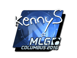 Klistermærke (kennyS folie MLG Columbus 2016)