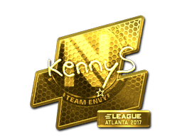 Samolepka (kennyS zlatá Atlanta 2017)