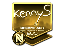 Samolepka (kennyS zlatá Kluž 2015)