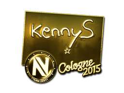 Samolepka (kennyS zlatá Kolín nad Rýnem 2015)