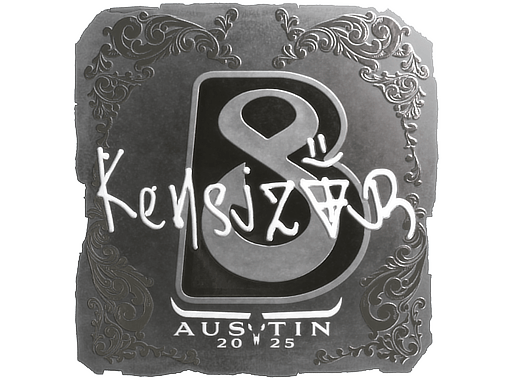 Klistermærke (kensizor folie Austin 2025)