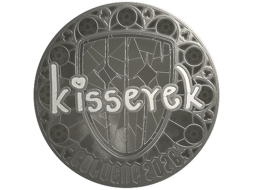 Klistermærke (kisserek folie Cologne 2026)