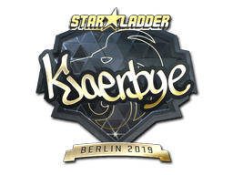 Samolepka (Kjaerbye zlatá Berlin 2019)