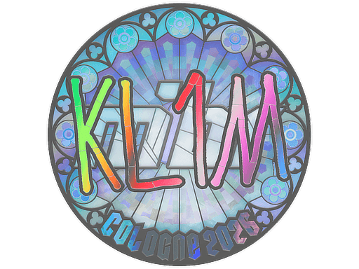 Klistermærke (kl1m holo Cologne 2026)
