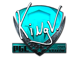 Klistermærke (kNgV- folie Krakow 2017)