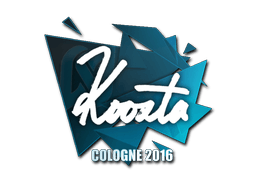 Samolepka (koosta ESL Cologne 2016)