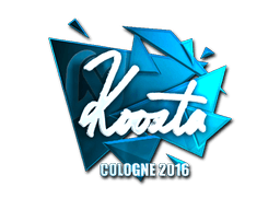 Klistermærke (koosta folie Cologne 2016)