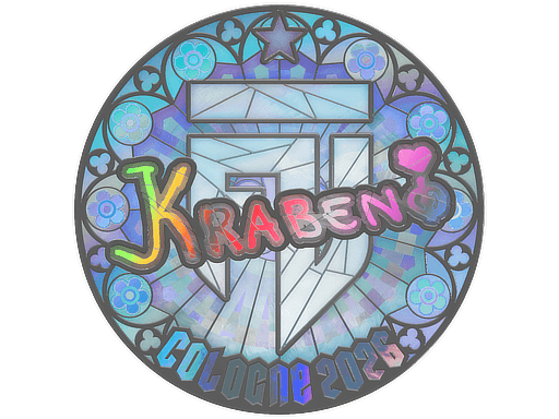 Klistermærke (Krabeni holo Cologne 2026)