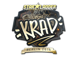 Klistermærke (Krad guld Berlin 2019)