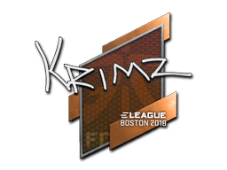 Samolepka (KRIMZ Boston 2018)