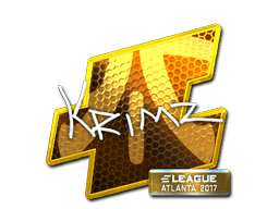 Klistermærke (KRIMZ folie Atlanta 2017)