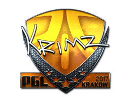 Klistermærke (KRIMZ folie Krakow 2017)