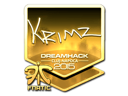 Samolepka (KRIMZ zlatá Kluž 2015)