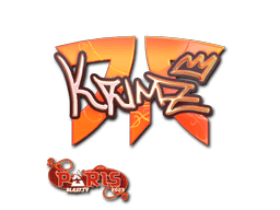 Klistermærke (KRIMZ holo Paris 2023)