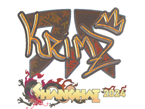 Klistermærke (KRIMZ holo Shanghai 2024)