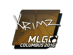 Samolepka (KRIMZ MLG Columbus 2016)