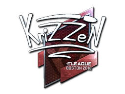 Klistermærke (KrizzeN folie Boston 2018)