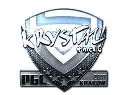 Klistermærke (kRYSTAL folie Krakow 2017)