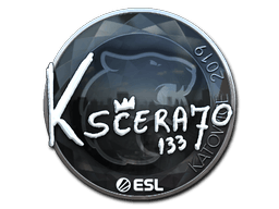 Klistermærke (KSCERATO folie Katowice 2019)