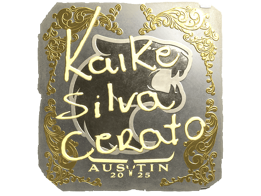 Samolepka (KSCERATO zlatá BLAST.tv Austin 2025)