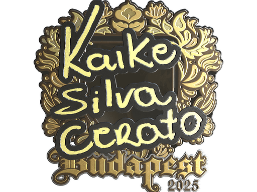 Samolepka (KSCERATO zlatá StarLadder Budapest 2025)