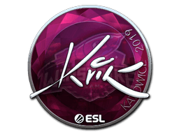 สติกเกอร์ (Kvik ฟอยล์ Katowice 2019)