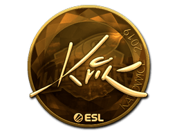 สติกเกอร์ (Kvik ทอง Katowice 2019)