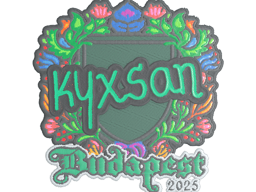 Adesivo (kyxsan Ricamato Budapest 2025)