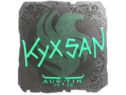 Klistermærke (kyxsan folie Austin 2025)