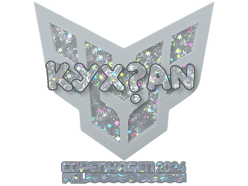 Klistermærke (kyxsan glitter Copenhagen 2024)