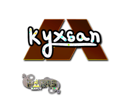 Klistermærke (kyxsan glitter Paris 2023)