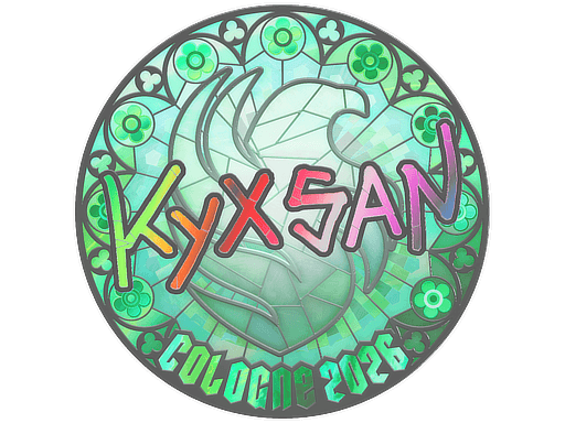 Klistermærke (kyxsan holo Cologne 2026)