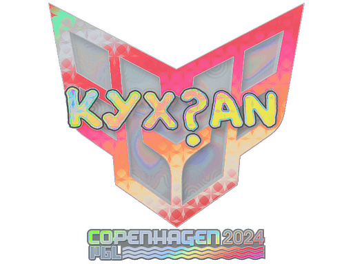 Klistermærke (kyxsan holo Copenhagen 2024)