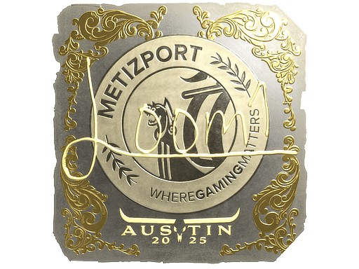 Samolepka (L00m1 zlatá BLAST.tv Austin 2025)