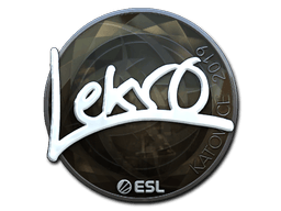 Klistermærke (Lekr0 folie Katowice 2019)