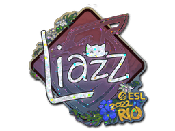 Klistermærke (Liazz glitter Rio 2022)