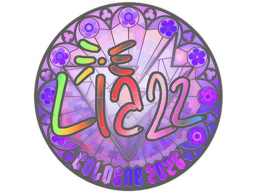 Klistermærke (Liazz holo Cologne 2026)