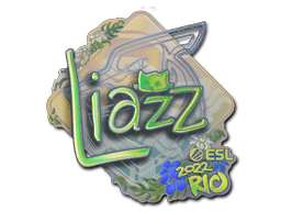 Klistermærke (Liazz holo Rio 2022)