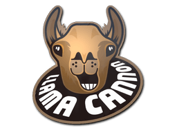 Klistermærke (Llama Cannon)