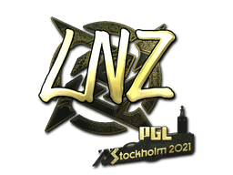 Samolepka (LNZ zlatá PGL Stockholm 2021)