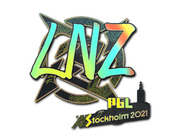 Klistermærke (LNZ holo Stockholm 2021)