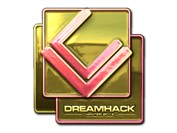 Samolepka (London Conspiracy zlatá DreamHack 2014)