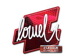 Klistermærke (loWel folie Atlanta 2017)