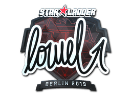 Klistermærke (loWel folie Berlin 2019)