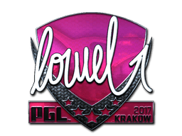 Klistermærke (loWel folie Krakow 2017)